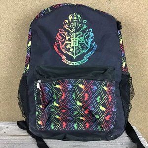 Hogwarts Harry Potter Backpack Multicolor Logo
